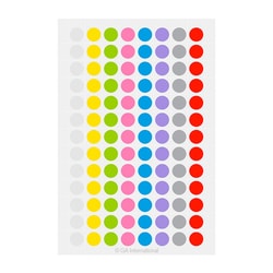 GA International Writable Cryogenic Multi-Color Dots 0.35" / 9mm Circle