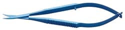 World Precision Instrument&nbsp;Westcott Curved Scissors, 11.5cm, Curved, Blunt, 21mm Tips, Titanium