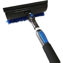 MSC PRO-SOURCE 458505PRO 11" Long, Telescoping Snowbroom & Ice Scraper
