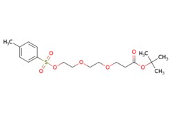 eMolecules​&nbsp;Tos-PEG3-t-butyl ester | Broadpharm | 850090-13-0 | MFCD27635184 | 388.480 | C18H28O7S | 96.000 | Cc1ccc(cc1)S(=O)(=O)OCCOCCOCCC(=O)OC(C)(C)C | 1g | 229582400