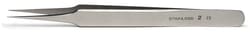 World Precision Instrument&nbsp;Economy Tweezers #2, 11cm, 0.4x0.55mm Tips