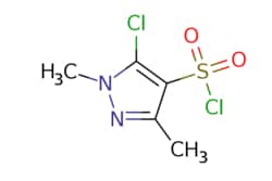 eMolecules​&nbsp;5-Chloro-1,3-dimethyl-1h-pyrazole-4-sulfonyl chloride | Combi-Blocks | 88398-93-0 | MFCD00052536 | 229.080 | C5H6Cl2N2O2S | 95.000 | Cc1nn(C)c(Cl)c1S(Cl)(=O)=O | 1g | 415501922