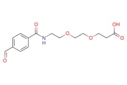 eMolecules​&nbsp;Ald-Ph-PEG2-acid | Broadpharm | 1807534-84-4 | MFCD28122946 | 309.318 | C15H19NO6 | 96.000 | OC(=O)CCOCCOCCNC(=O)c1ccc(C=O)cc1 | 100mg | 254745400