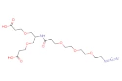 eMolecules​ 2-(Azido-PEG3-amido)-1,3-bis(carboxylethoxy)propane | 2086689-05-4 | MFCD30723261 | 50mg