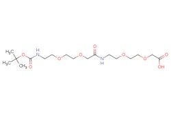 eMolecules​ Boc-8-amino-3,6-dioxaoctanoyl-8-amino-3,6-dioxaoctanoic acid