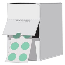 GA International Lab-TAG Cryogenic Labels – Cryogenic Color Dots for 1.5