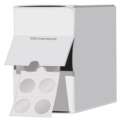 GA International Lab-TAG™ Cryogenic Labels – Cryogenic Color Dots for 1.5 ml Microtube Tops