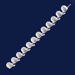 USA Scientific Inc&nbsp;12-cap strip for 1.2 mL racked tubes