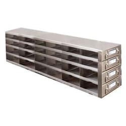 Cole-Parmer Argos Technologies PolarSafe Upright Freezer Drawer Rack for 96/384-Well Plates, 96-Well Boxes, or Boxes w/ 2 1/8