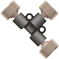 Cole-Parmer Idex P-727 High-Pressure Tee Assembly, PEEK, 0.020