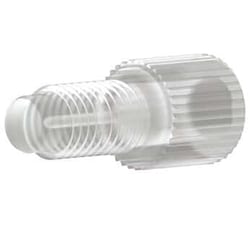 Cole-Parmer Idex P-311 Port Plug, Standard Knurl, Natural ETFE, 1/4-28
