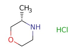 eMolecules​&nbsp;(S)-3-Methylmorpholine hydrochloride | Combi-Blocks | 1022094-03-6 | MFCD18382512 | 137.610 | C5H12ClNO | 95.000 | Cl.C[C@H]1COCCN1 | 1g | 415498130