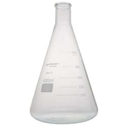 Cole-Parmer elements Erlenmeyer Flask, Glass, 4000 mL, 1/pk