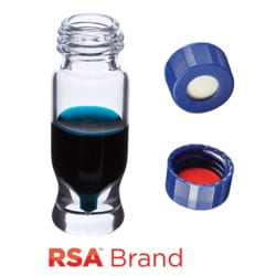 Microsolv Technology Corporation Glass Rsa Vial/Blue Cap 100