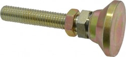 MSC Gibraltar BSW-1Z-G 3/8-16 Bolt Thread, Studded Pivotal Stud Mount Leveling