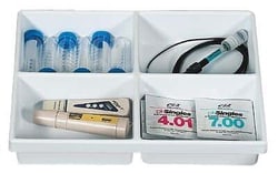 Cole-Parmer TrippNT 50066 4-Slot Drawer Organizer, 17.5"L x 13.5"W x 2.75"H;