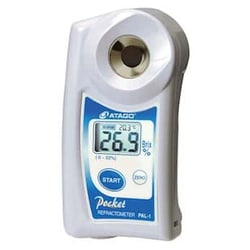 Cole-Parmer Atago 3810 (PAL-1) Digital Pocket Refractometer, 0-53% Brix,