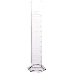 Cole-Parmer elements Graduated Cylinder, Glass, Hexagonal Base, 2000 mL, 1/pk