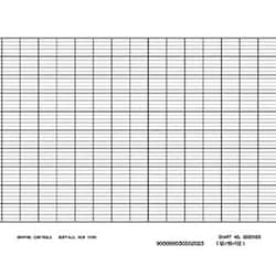 Cole-Parmer Chart Paper for Flatbed Recorders; 100 mm wide, 4 rolls/pk