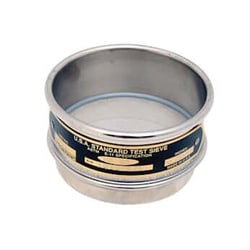 Cole-Parmer 3"-Diameter Sieve, Full Height Stainless Steel, No. 170 (90µ),