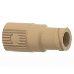 Cole-Parmer Idex P-659 Threaded Luer Adapter, Natural PEEK, 0.050
