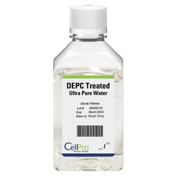 Alkali Scientific CellPro DEPC Treated Ultra Pure Water, 500mL, Quantity: