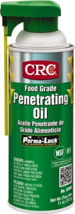 MSC CRC 1003354 16 oz Aerosol Nondrying Film Penetrant Clear, 32°F to 300°F,
