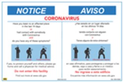 HCL Labels&nbsp;COVID-19 Coronavirus Notice - 12