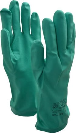 MSC Ansell 37-175-9 Size L (9), 13" Long, 15 mil Thick, Supported, Nitrile