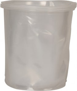 MSC&nbsp;Made in USA VF5GALLD15 100 Qty 1 Pack 5 Gal, 15 mil, LDPE Drum Liner Rigid Smooth Liner