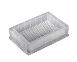 Arcticwhite LLC&nbsp;384 Well Reservoir, Half Height, Pyramid Bottom, Polypropylene (PP), 170 ML, 25 Reagent Reservoirs per Case