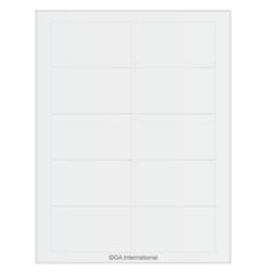GA International Steri-JetTAG - Autoclave-Resistant Labels for Inkjet Printers