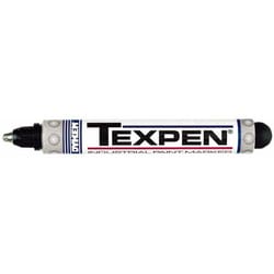 MSC Dykem 16033 Black Paint Marker Medium Tip, Oil Based, Quantity: Each