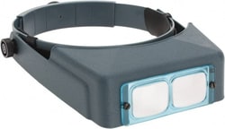 MSC Made in USA DA-5 2.5x Magnification, Optical Glass, Rectangular Magnifier