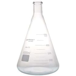Cole-Parmer Essentials Erlenmeyer Flask, Glass, 5000 mL; 1/PK, Quantity: