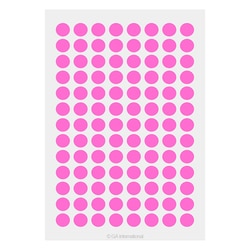 GA International&nbsp;Cryogenic Color Dots for Tops of 0.5 mL & 1.5 mL Microtubes 0.354