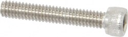 MSC&nbsp;Value Collection R40663144 #8-32 UNC Hex Socket Cap Screw 18-8 Stainless Steel, 1