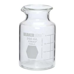 Cole-Parmer&nbsp;DWK Life Sciences (Kimble) 14035-1200 BEAKERplus Combination Beaker and Flask, 1200 mL, 2/pk