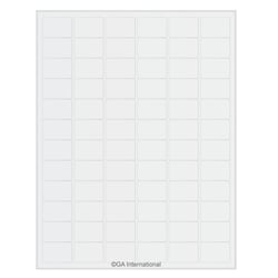 GA International&nbsp;Cryogenic Laser Labels for Frozen Vials and Containers 1.26