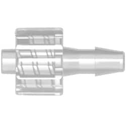 Cole-Parmer Spex VapLock Luer Fitting, PP, Straight, Male Luer Lock x 1/8"