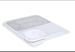 Innovive Inc Static lid with external bottle cavity and large filter area for use with wirebar
