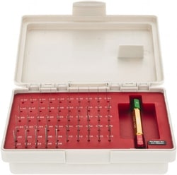 MSC SPI 22-178-8 0.2 to 1.28mm Class ZZ Minus Plug & Pin Gage Set -0.005mm