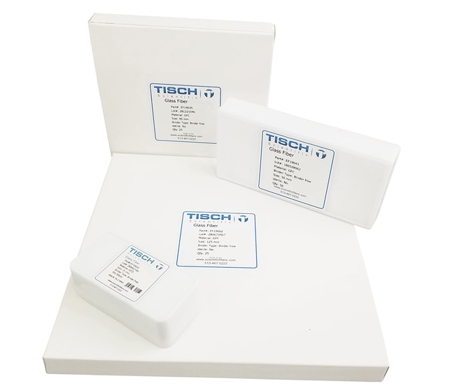 Tisch Scientific Grade B Glass Fiber Filter Paper 1.0 um