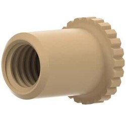 Cole-Parmer Idex NanoPort Assembly, Headless, Max 0.063" ID, 1/16" OD Tubing,