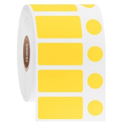 GA International Cryogenic Barcode Labels for Liquid Nitrogen Storage 1.25"