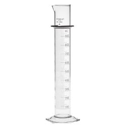 Chemglass Life Sciences&nbsp;Chemglass Cylinder, Class A, 2000 mL Pyrex Graduated Cylinder, Double Metric Scale (CG-8240-2L)