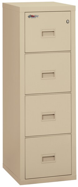 Fire King Security Group Fire Resistant File Cabinet - 4 Drawer Let/Leg.