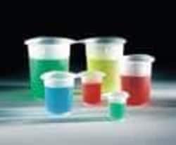 Cole-Parmer Essentials Tri-Corner Beaker, PP, 1000 mL, 100/pk