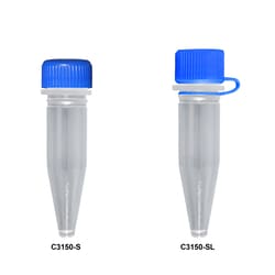 MTC Bio Loop-cap 1.5mL Microtube, 10 bags of 100 tubes, 1000/cs