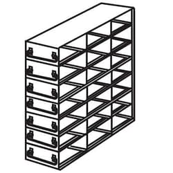 Cole-Parmer&nbsp;FREEZER RACK, SLIDE BOX 3X7